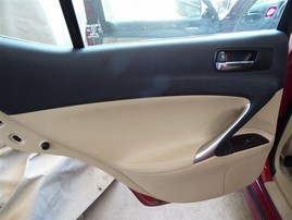 2006 Lexus IS250 Burgundy 2.5L AT #Z24715